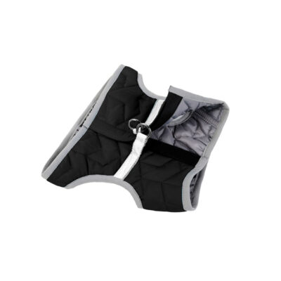 Шлея м'яка AiryVest ONE для дрібних собак, розмір XS2, чорний, обхват грудей 28-31 см 4