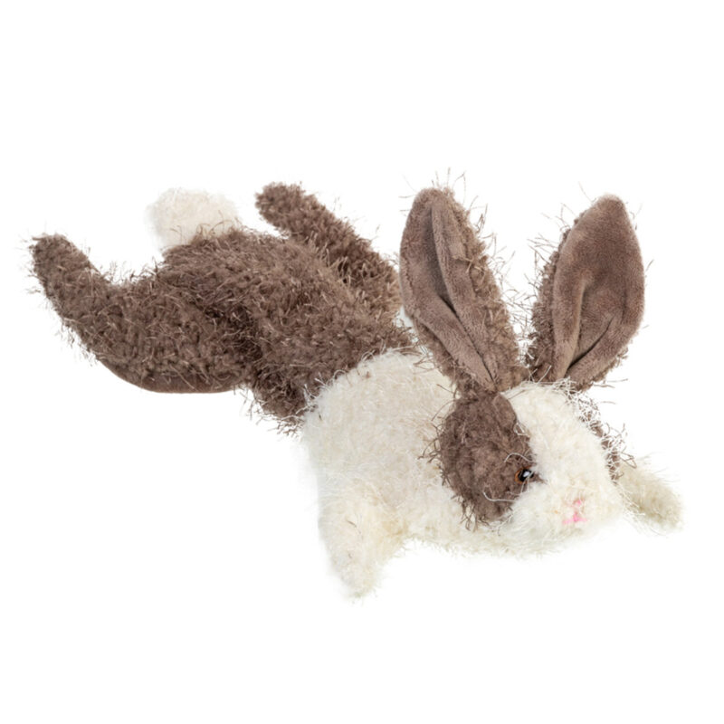 Іграшка для собак Заєць GiGwi Plush Friendz з пищалкою, текстиль, 47 см