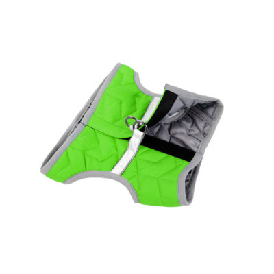 Шлея м'яка AiryVest ONE для собак малих порід, салатовий, обхват грудей 24-27 см, обхват шиї 18-20 см 4