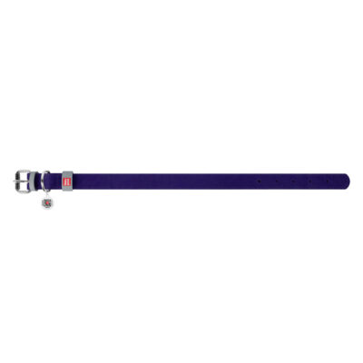 Нашийник для собак WAUDOG Classic шкіряний фіолетовий 35 мм, 46-60 см 2