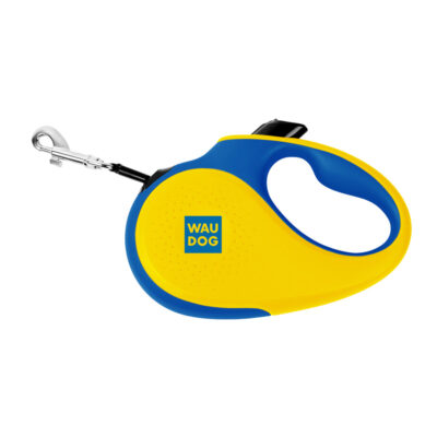 Повідець-рулетка WAUDOG R-leash, Colors of freedom, M, до 25 кг, 5 м, пластик 3