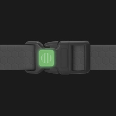 Нашийник для собак WAUDOG Waterproof, водостійкий, обхват 28-40 см, ширина 20 мм, помаранчевий 3