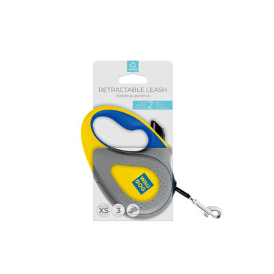 Повідець-рулетка WAUDOG R-leash, Colors of freedom, для собак до 12 кг, 3 м, пластиковий 2