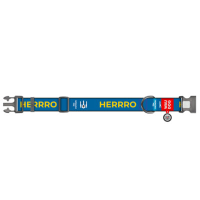 Нашийник для собак WAUDOG Nylon "Патрон", XXL, 35 мм, 46-70 см, нейлон 2