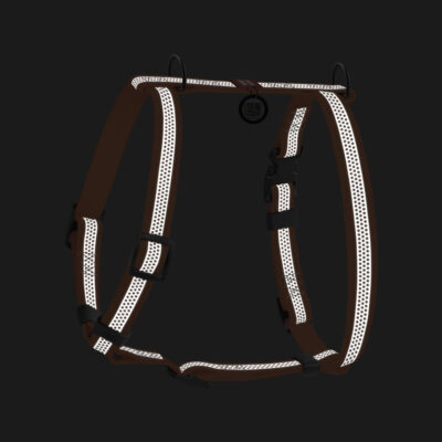 Шлея для собак анатомічна Н-подібна WAUDOG Waterproof, помаранчева, COLLARTEX, XL (Ш40мм, А60-98см, В69-110см) 3