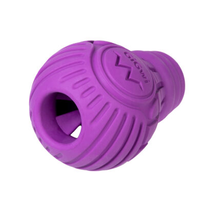 Іграшка для собак GiGwi Bulb Rubber, гума, L 13×9 см, фіолетова 3