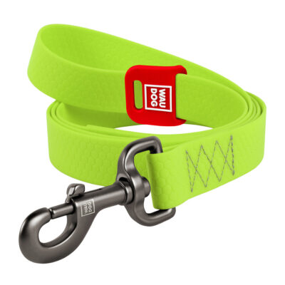 Повідець для собак WAUDOG Waterproof, 20 мм ширина, 500 см довжина, салатовий 2