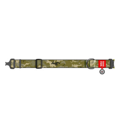 Нашийник WAUDOG Nylon "Мілітарі" нейлоновий, XXL, Ш 35 мм, Дов 46-70 см 2