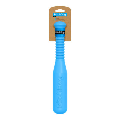 Ігрова бита для апортировки PitchDog, 35 см × 6 см, блакитний