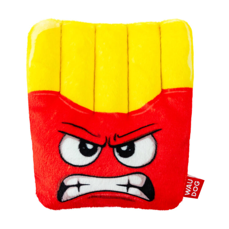 Іграшка для собак WAUDOG Fun Plush Картопля фрі, плюш, 14,5 см × 12 см