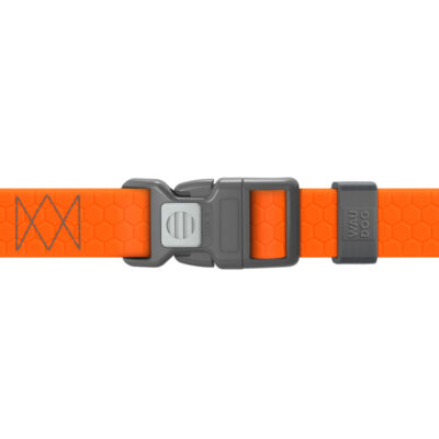 Шлея для собак анатомічна Н-подібна WAUDOG Waterproof, 15 мм, обхват шиї 28-42 см, обхват грудей 34-51 см, помаранчева 5