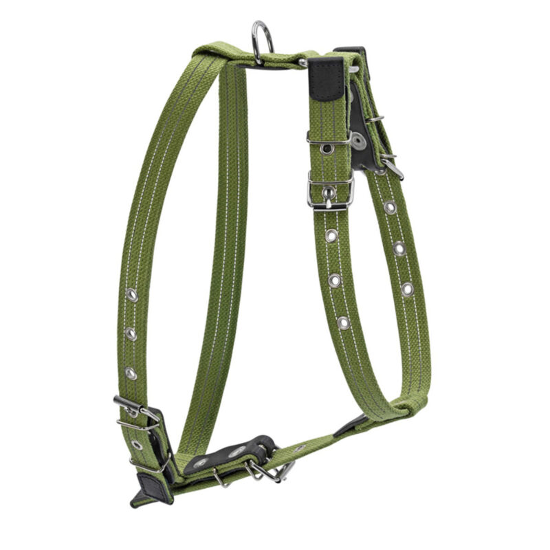 Шлея бавовняна CoLLaR для середніх собак, брезент, 25мм, А:47-72см, В:68-80см