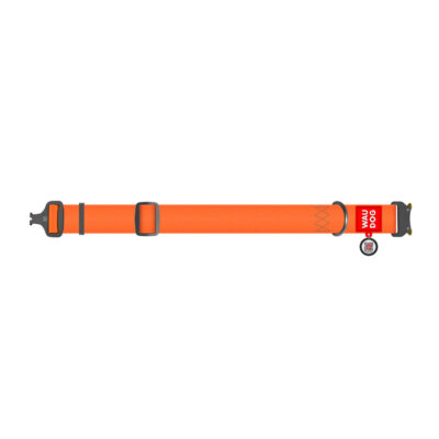 Нашийник для собак WAUDOG Waterproof, помаранчевий, 40 мм, 46-70 см, Collartex 3