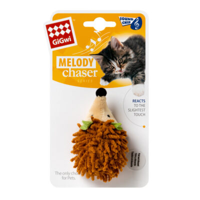 Іграшка для котів GiGwi Melody Chaser з електронним чипом, текстиль, 7 см 2