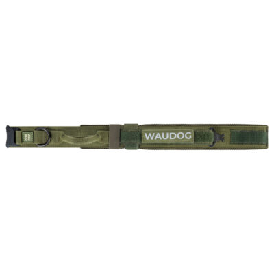 Нашийник тактичний WAUDOG PRO з ручкою, М, Ш 50 мм, Дл 38-47, хакі 2