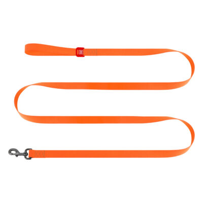 Повідець для собак WAUDOG Waterproof, водостійкий, L-XXL, Ш 25 мм, Д 500 см, помаранчевий 3