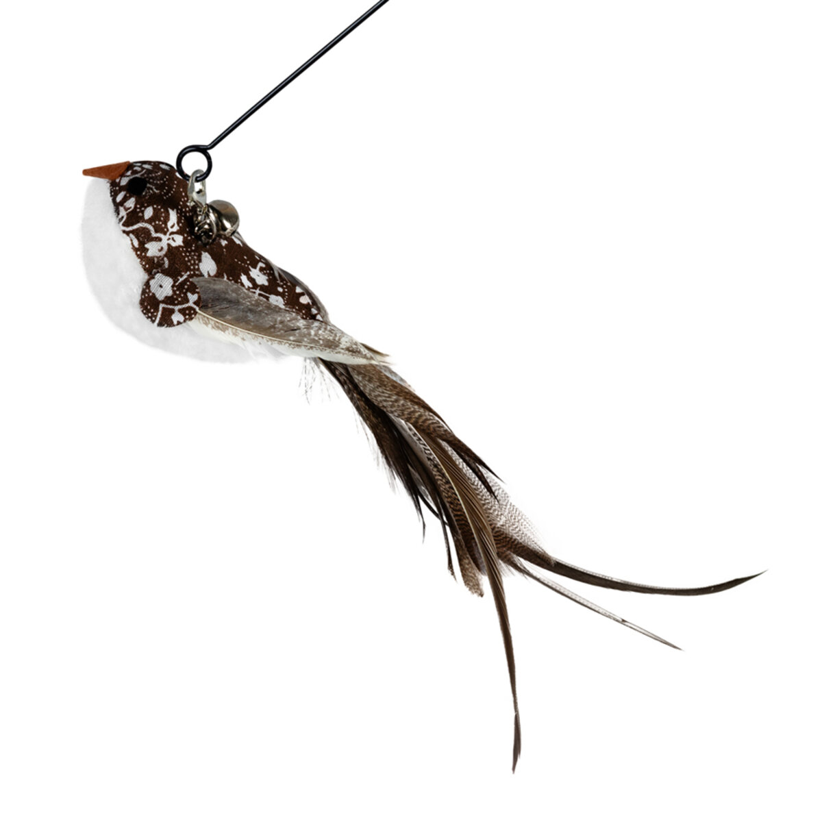 Іграшка для котів WAUCAT Fun Teaser дражнилка на присосці з пташкою, 800 мм, пластик Іграшка для котів WAUCAT Fun Teaser дражнилка на присосці з пташкою, 800 мм, пластик