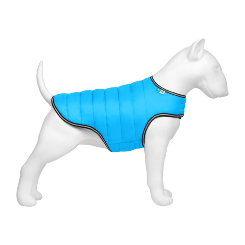 Куртка-накидка для собак AiryVest, регульована, XXS, блакитний, обхват грудей 29-36 см, обхват шиї 14-20 см