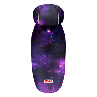 Дощовик-накидка для собак WAUDOG Clothes NASA21, L, поліестер, довжина 48-52 см 3