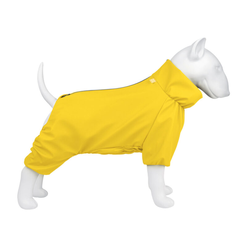 Дощовик для собак WAUDOG Clothes, водонепроникний, L55, Д 52-55 см, Обхват шиї 50-55 см, Обхват грудей 77-79 см
