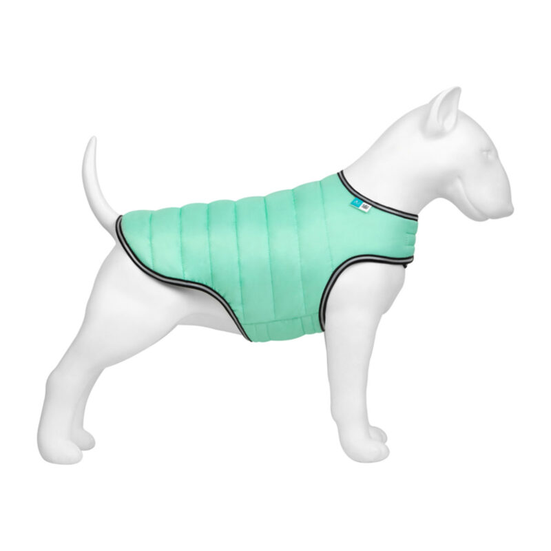 Курточка-накидка AiryVest Lumi, світиться у темряві, для собак, M, полотно, Д 37 см, Обхват грудей 52-62 см