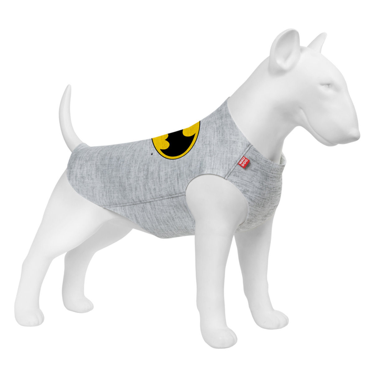 Майка для собак WAUDOG Clothes Бетмен лого, M40, грудний обхват 62-68 см, шиї 35-40 см Майка для собак WAUDOG Clothes Бетмен лого, M40, грудний обхват 62-68 см, шиї 35-40 см