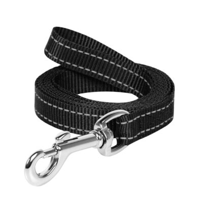 Повідець "Dog Extreme" чорний, нейлон, ширина 14 мм, довжина 200 см 2