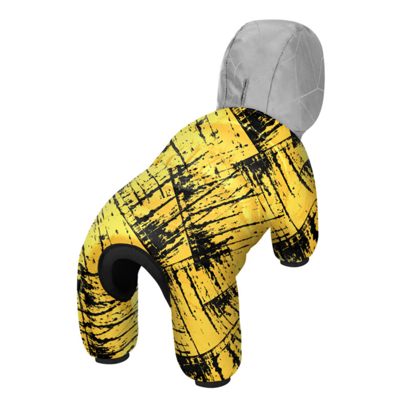 Комбінезон для собак WAUDOG Clothes "Бетмен ескіз" для зими, поліестер, Д 29-32 см, обхват грудей 47-50 см