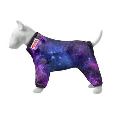 Вітровка для собак WAUDOG Clothes NASA21, M35, Довжина 32-35 см, Ширина грудей 59-62 см