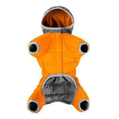 Комбінезон для собак AiryVest ONE ультралегкий утеплений L 55, помаранчевий 4