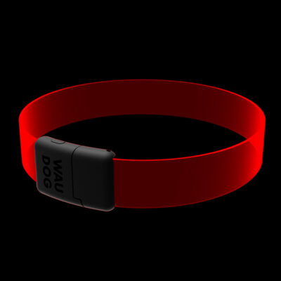 Нашийник для собак WAUDOG LED з підсвічуванням RGB, регульований 60 см, Ш 25 мм, USB Type-C 9