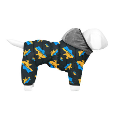 Комбінезон для собак WAUDOG Clothes малюнок "Дім", S40, В 58-61 см, С 33-38 см 4