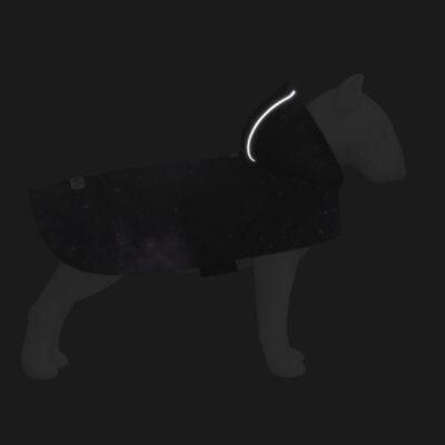 Дощовик-накидка для собак WAUDOG Clothes, малюнок "NASA21", XS, капюшон, поліестер, 26-29 см 5