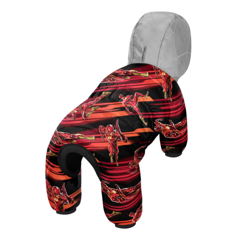 Комбінезон для собак WAUDOG Clothes "Швидкість Флеша" для зими, S32, В 47-50 см, С 30-33 см