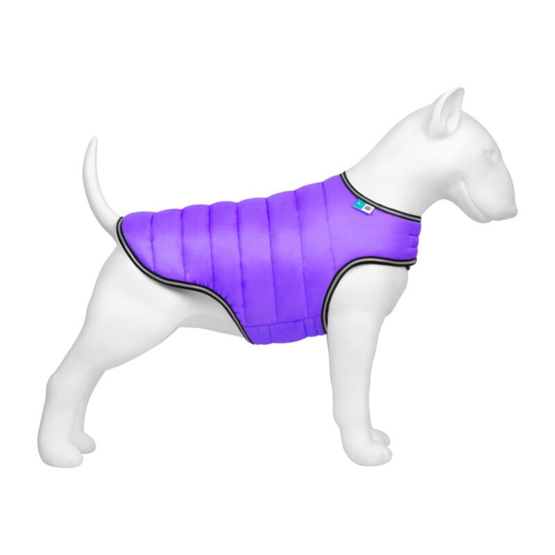 Курточка-накидка для собак AiryVest фіолетова, поліестер, XS, Д 26 см, Ш 33-41 см