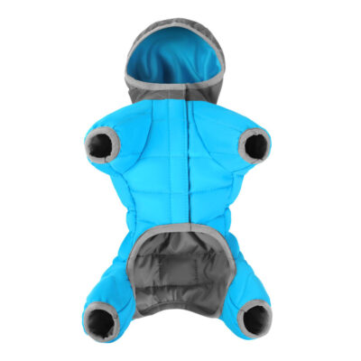 Комбінезон для собак AiryVest ONE утеплений, M 35, блакитний, нейлон 4