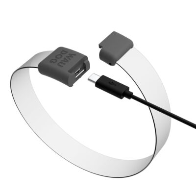 Нашийник для собак WAUDOG LED з підсвічуванням RGB, регульований 60 см, Ш 25 мм, USB Type-C 7