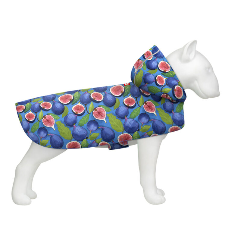 Дощовик-накидка WAUDOG Clothes Інжир, XL, для собак, водонепроникний, 55-61 см, 68-80 см, 42-52 см