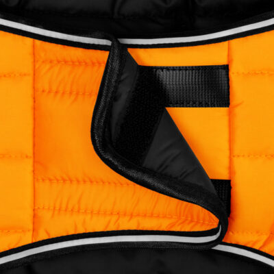 Куртка-накидка для собак AiryVest, помаранчевий, XL, довжина 47 см, обхват грудей 68-80 см, обхват шиї 42-52 см 4