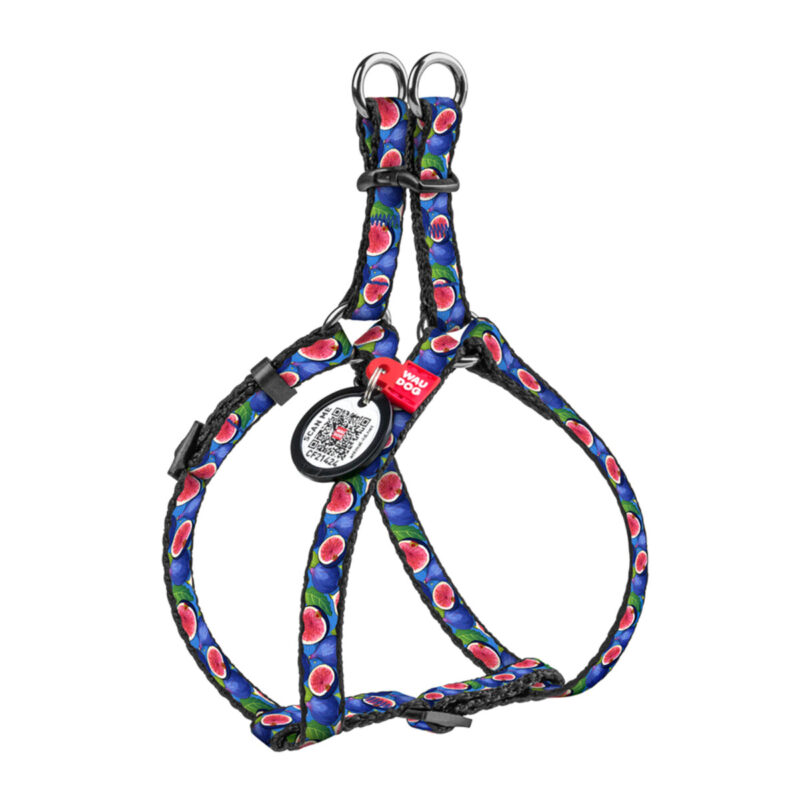 Шлея WAUDOG Nylon "Інжир" для котів та дрібних собак, XS, нейлон, 10 мм, A=B 30-40 см