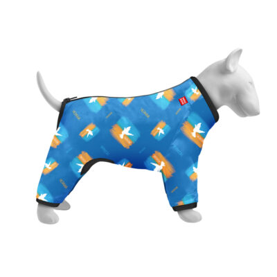 Вітровка для собак WAUDOG Clothes, малюнок "Прапор", розмір L55, обхват шиї 50-55 см, обхват грудей 77-79 см 3