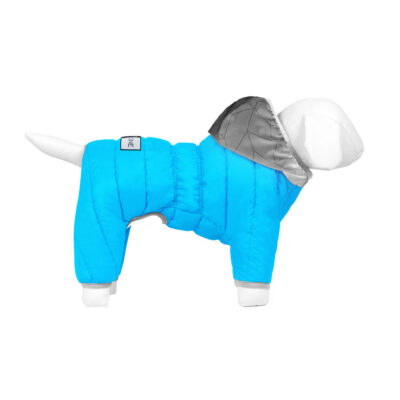 Комбінезон для собак AiryVest ONE утеплений, M 35, блакитний, нейлон 5
