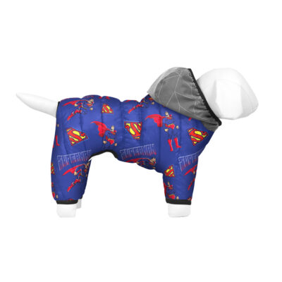 Комбінезон для собак WAUDOG Clothes "Сила Супермена", M47, обхват грудей 69-72 см, обхват шиї 41-44 см, поліестер 3