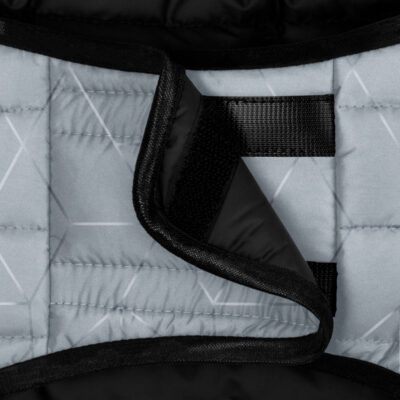 Куртка-накидка для собак WAUDOG Clothes світловідбивна, XL, довжина 47 см, обхват грудей 68-80 см, обхват шиї 42-52 см 4