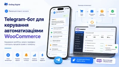 Telegram-бот для керування автоматизаціями WooCommerce