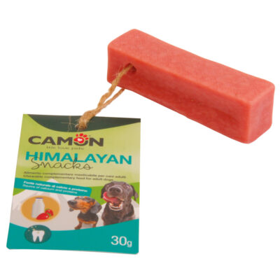 Ласощі молочний батончик зі смаком полуниці, 30 г, S, 1 шт, 8.5 см