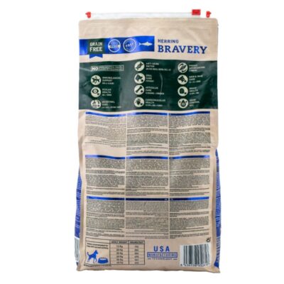 BRAVERY Herring Large/Medium Adult, сухий корм для собак середніх та великих порід, 4 кг — фото 3