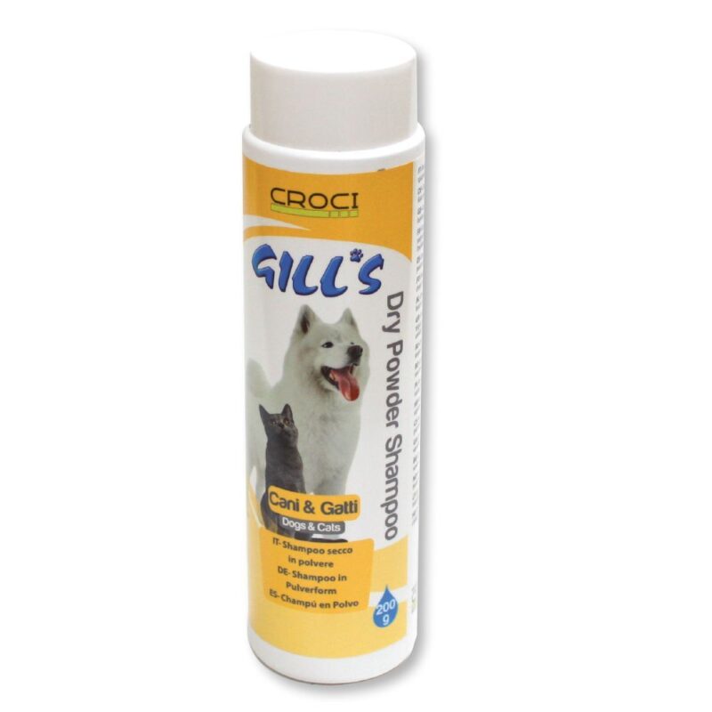 Шампунь GILL'S сухий універсальний для собак і котів, 200 г