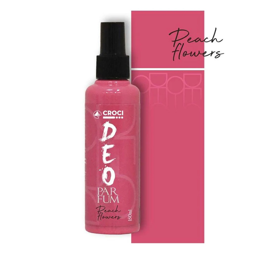 Парфуми для собак DEO PARFUM PEACH FLOWERS 150 мл CROCI Парфуми для собак DEO PARFUM PEACH FLOWERS 150 мл CROCI