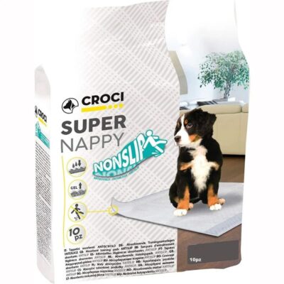 Пеленки для собак CROCI Super Nappy антиковзні 54х57 см, 10 шт